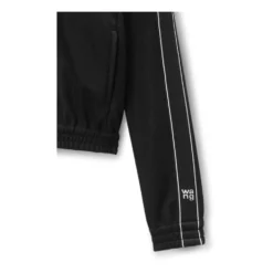 Logo-Tape Cropped Track Jacket
