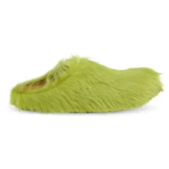 Long Hair Calfskin Fussbett Sabot
