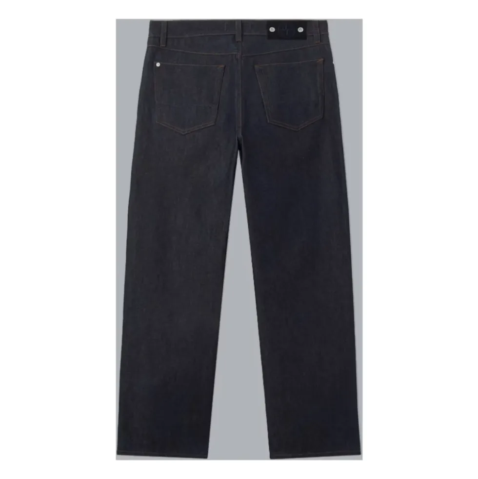 Loose-fit jeans med fem lommer