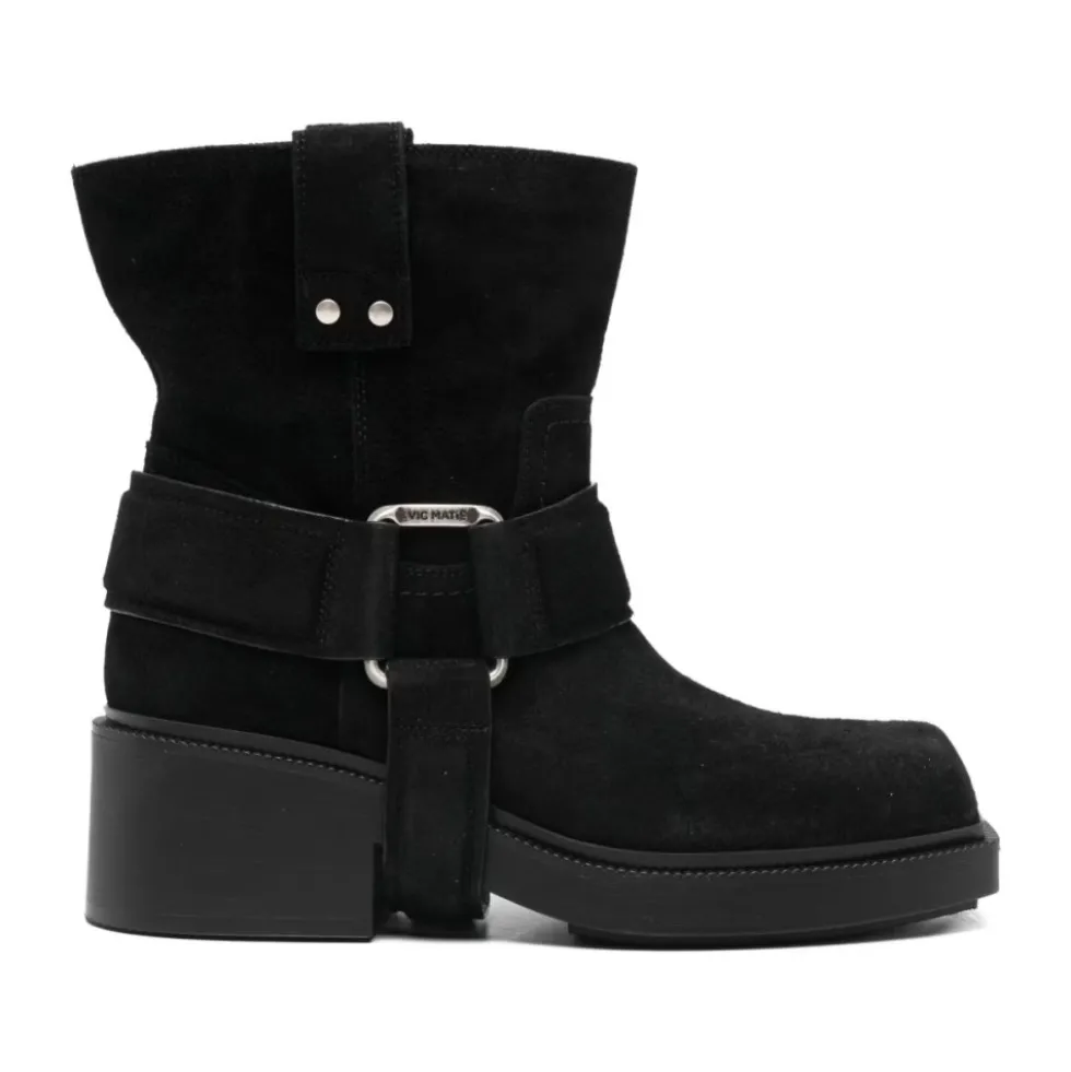 Low Block Heel Boots