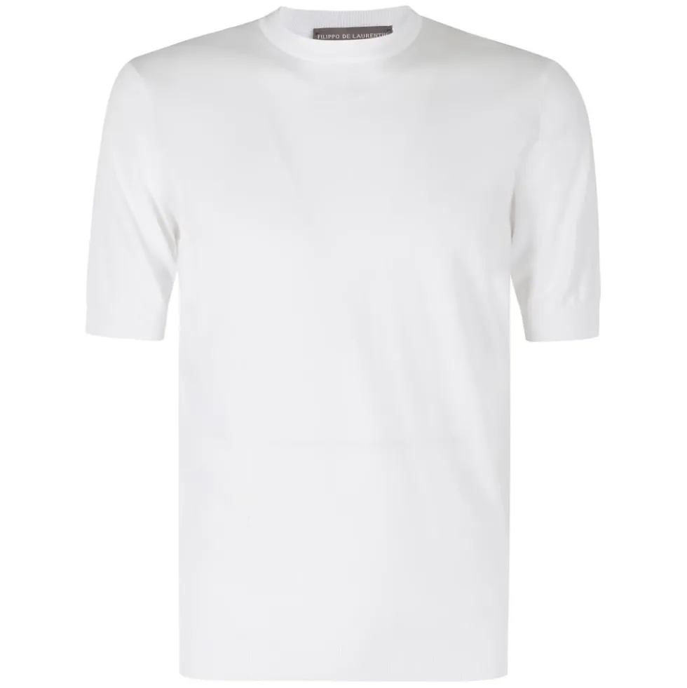 Maglia Girocollo Cotone Crepe