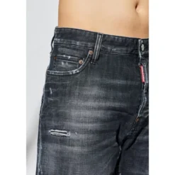 Marine Denim Shorts