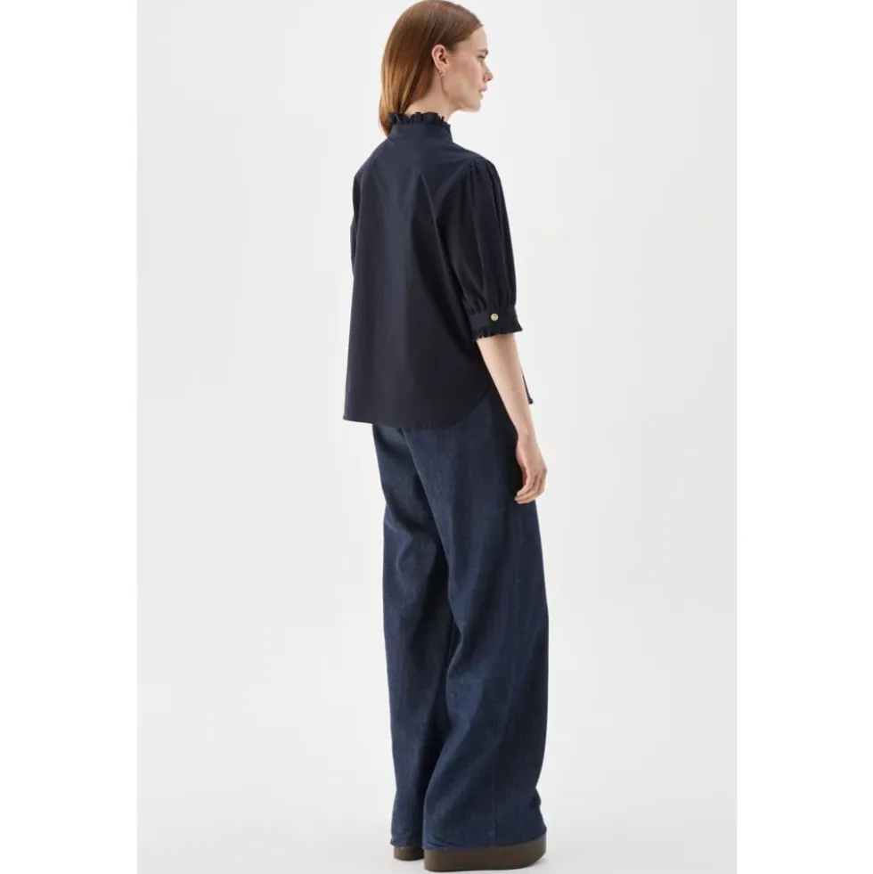 Mica Kortærmet Bluse