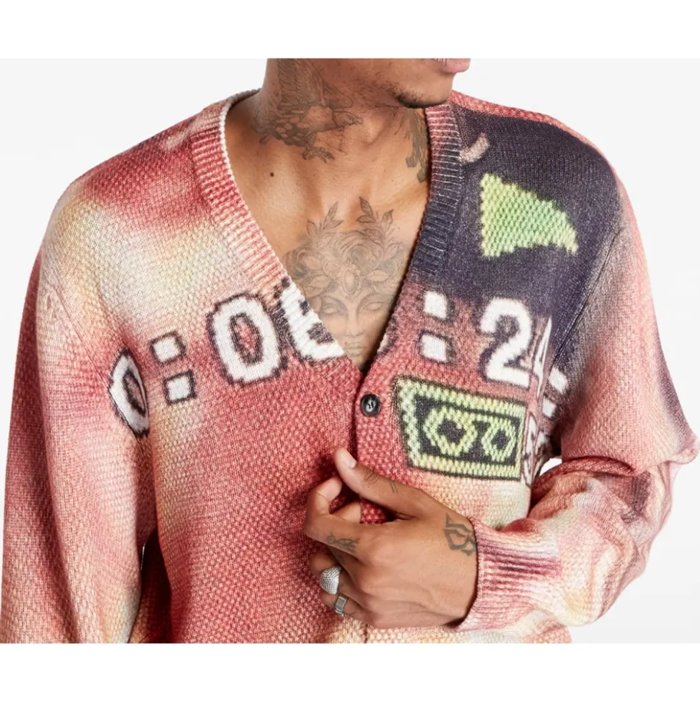 Multifarvet HDV Cardigan