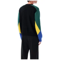 Multifarvet Strikvarer AW25 Jumper