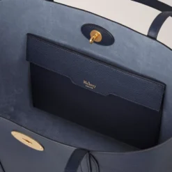 Nat Himmel Tote med Poplin Blå Detalje