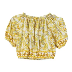 Off-Shoulder Børnetop