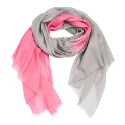 Opal Grey Dip Dye Tørklæde