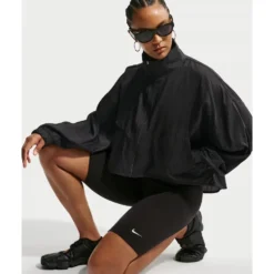 Oversized Letvægts Ripstop Jakke