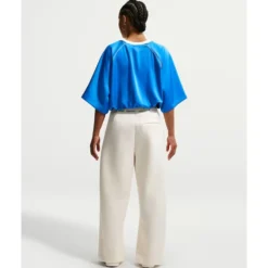 Oversized Satin Top