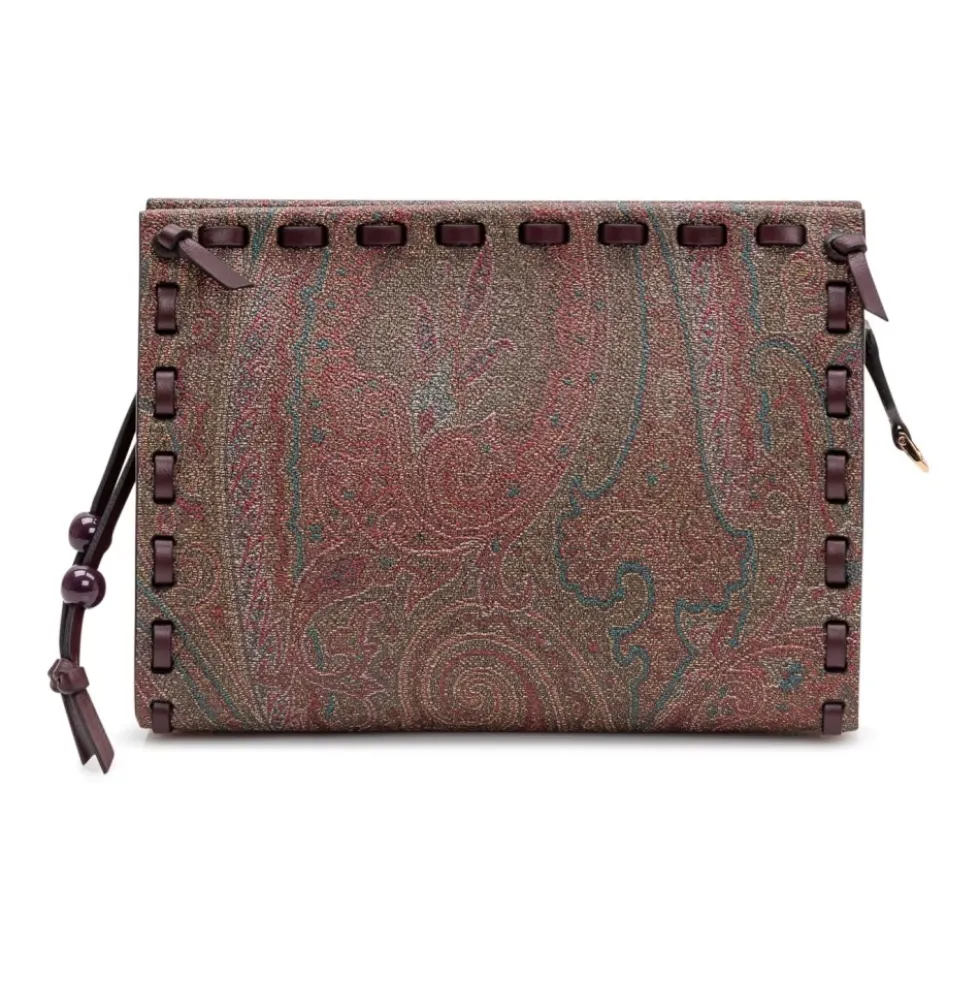 Paisley Jacquard Skuldertaske