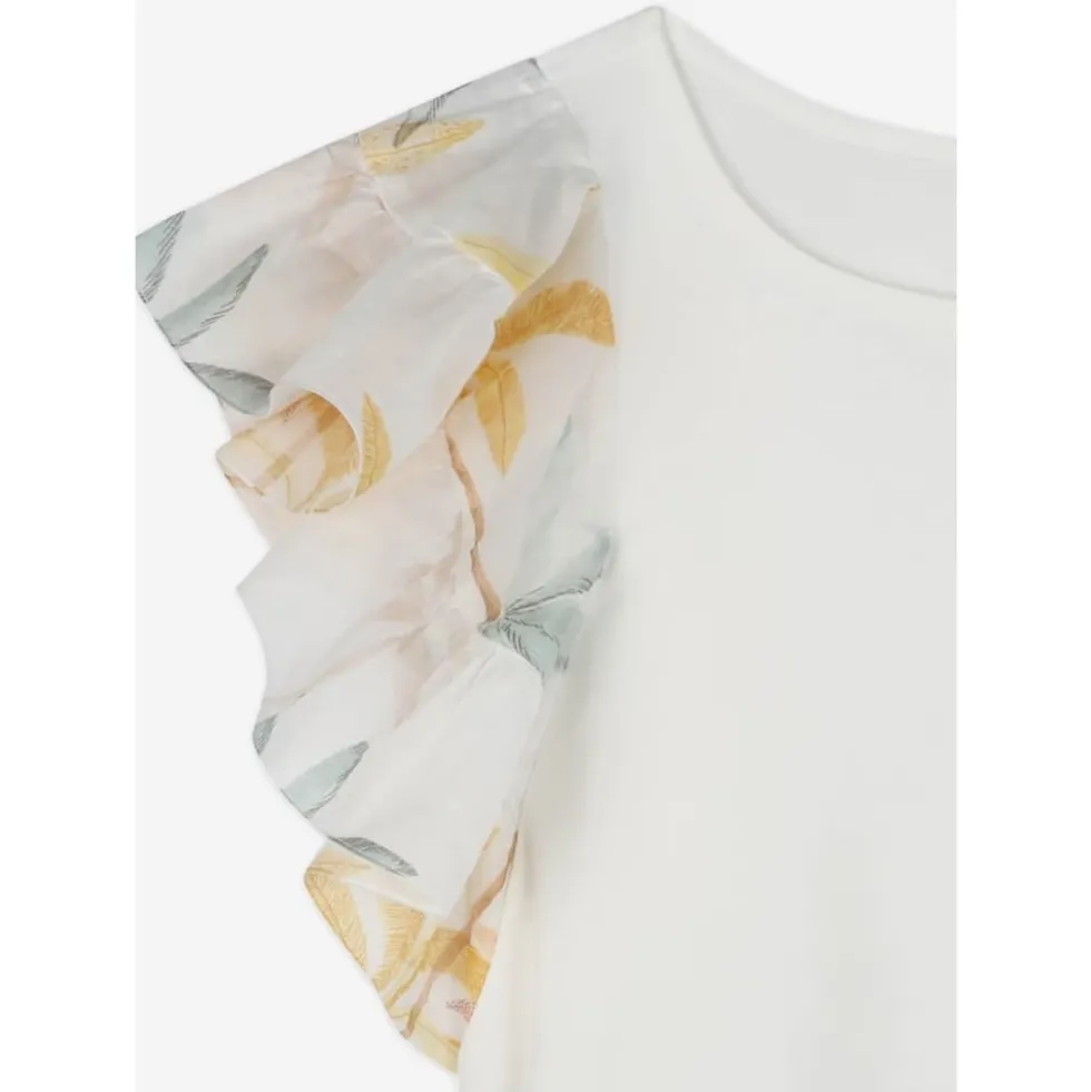 Palm Grove Ruffle Top