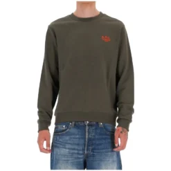 Parisisk Stil Bomulds Sweatshirt