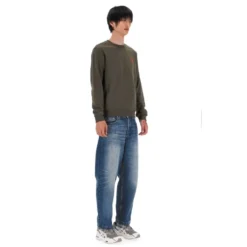 Parisisk Stil Bomulds Sweatshirt