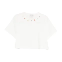 Petites Fleurs Broderi T-shirt