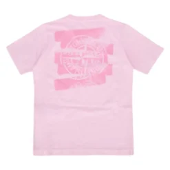 Pink Børne T-shirt med Logo Print