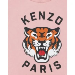 Pink Tiger Head Kjole til Børn