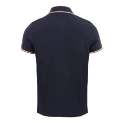 Piquet Polo Shirt med trefarvet kant