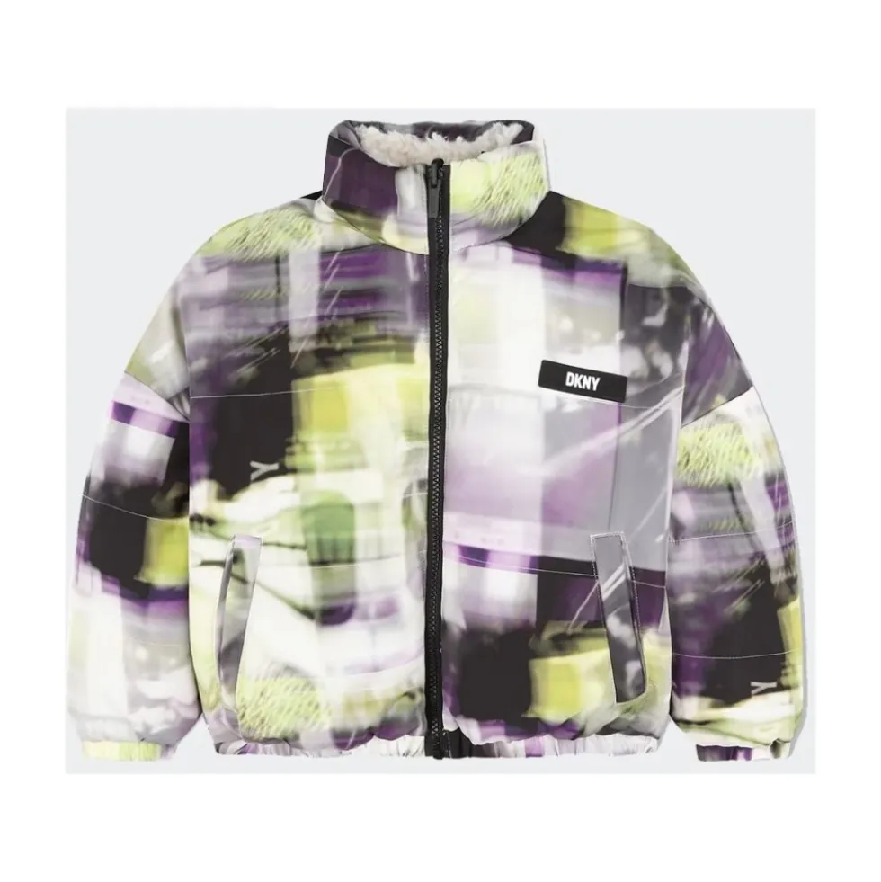 Piumino corto full zip
