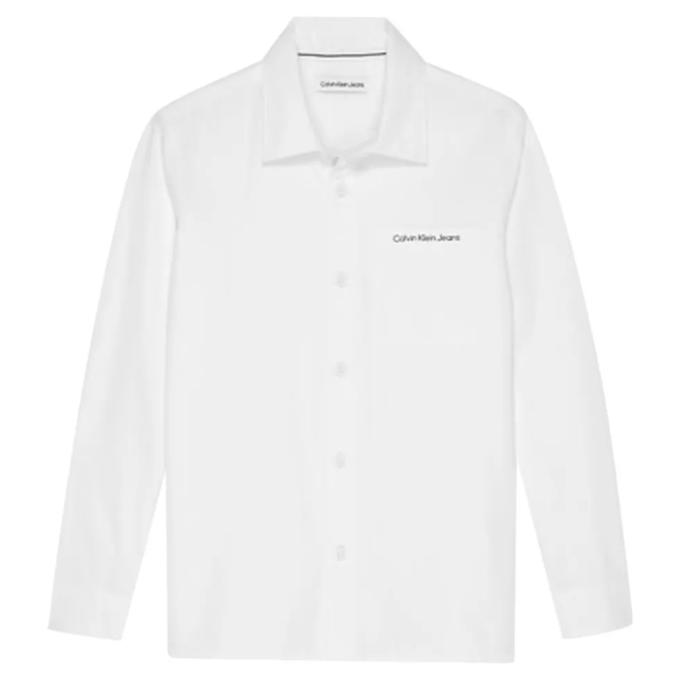 Poplin Button-Down Skjorte
