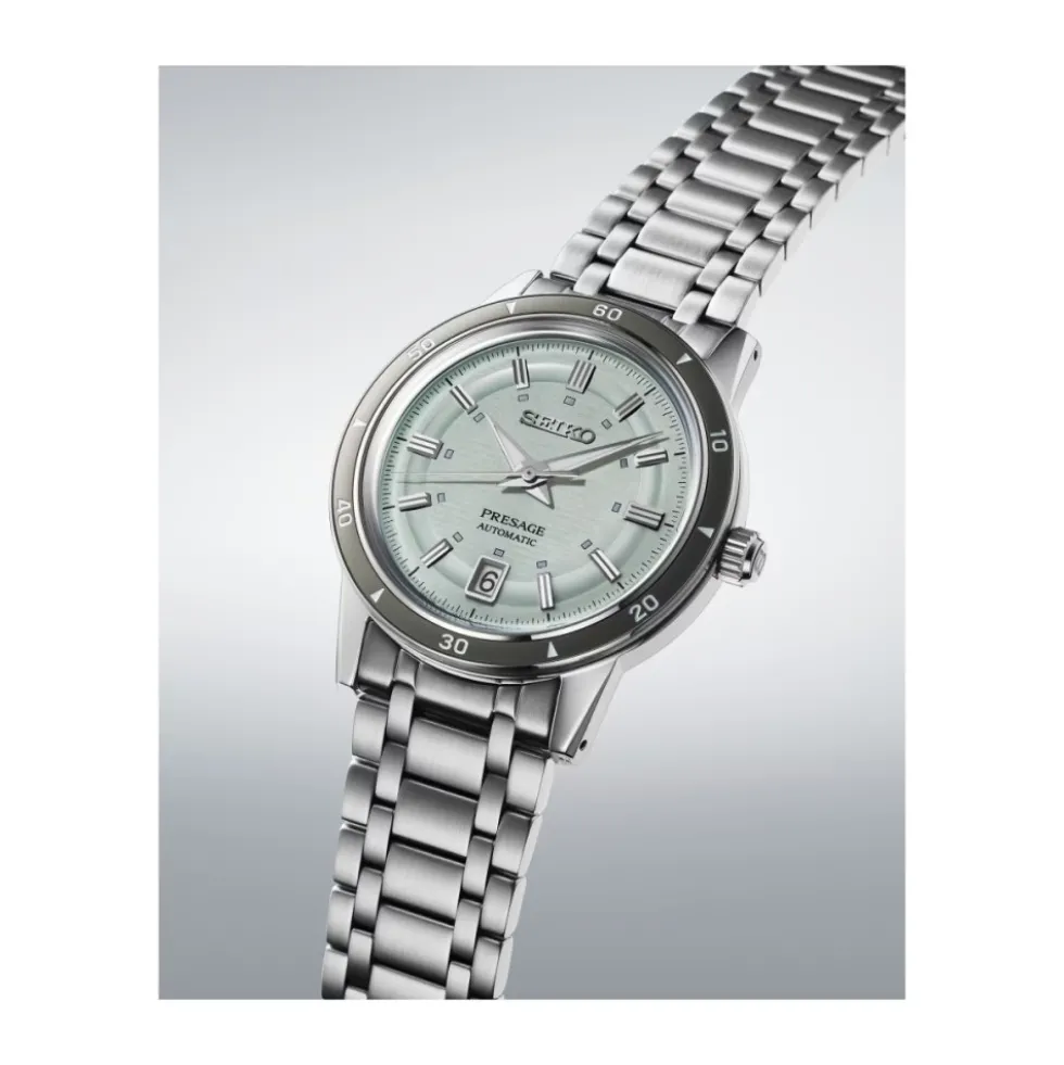 PRESAGE Style 60's Automatic 3-Hand Date