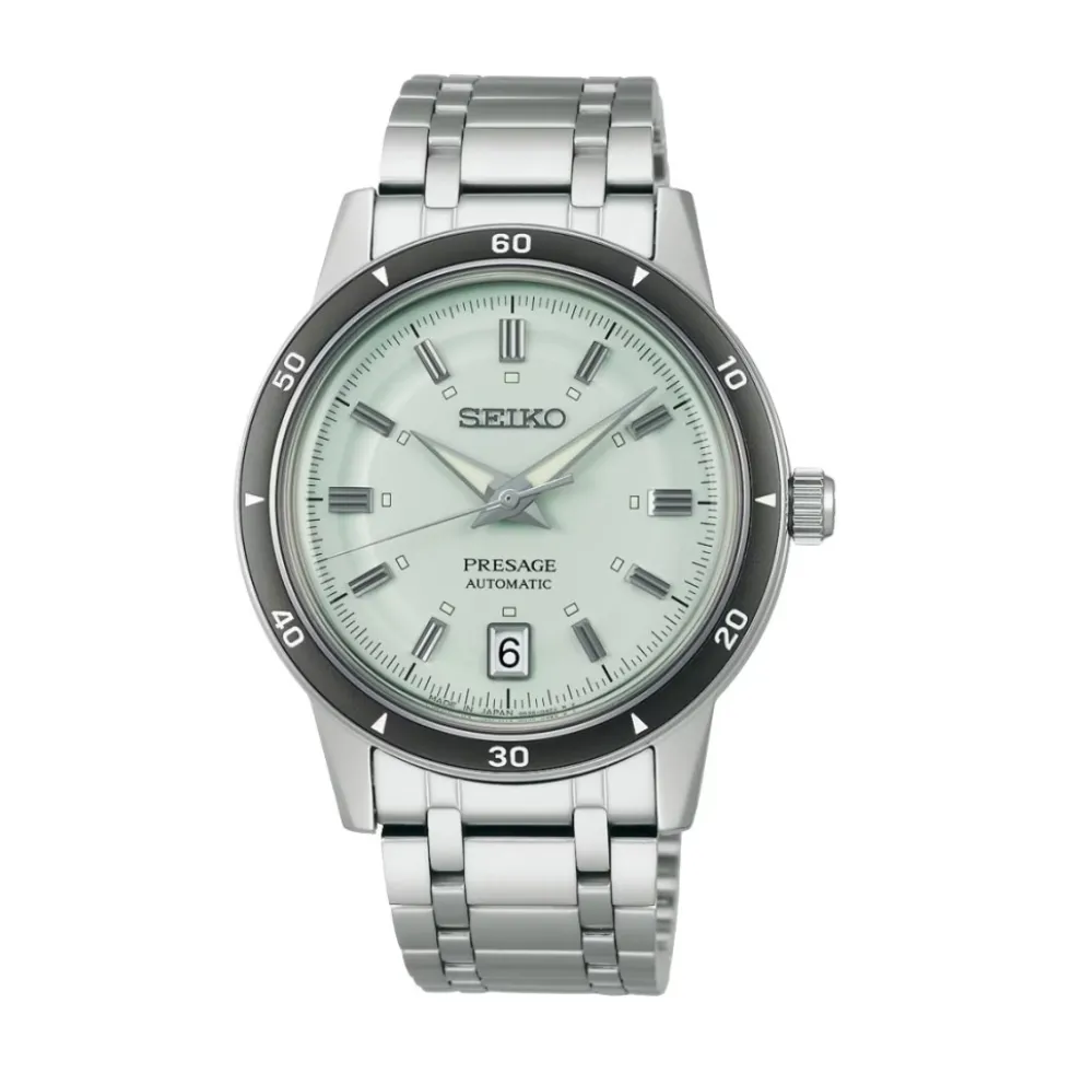 PRESAGE Style 60's Automatic 3-Hand Date