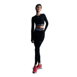 Pro Dri-FIT Cropped Langærmet Top