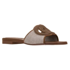 Quilted GG Strap Slipper