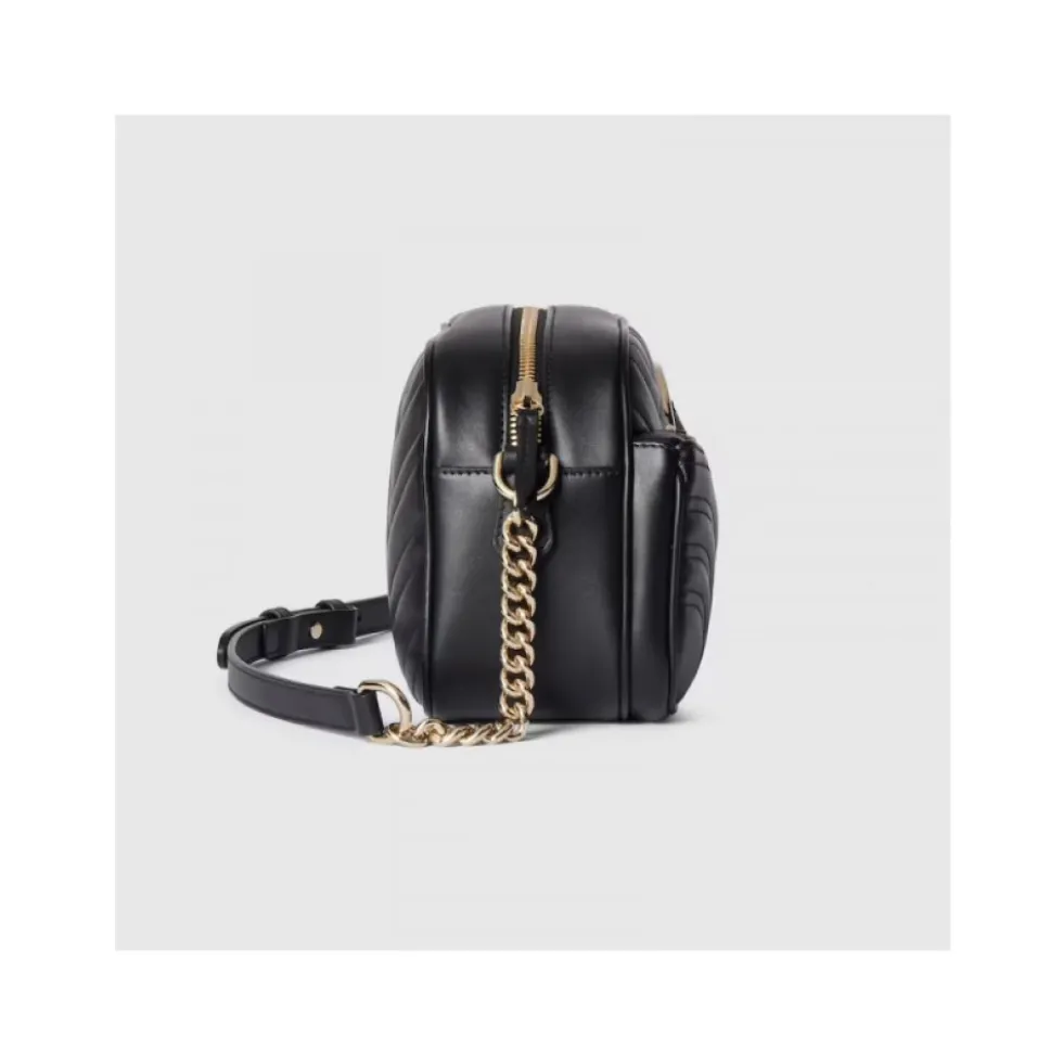Quiltet Chevron Crossbody Taske