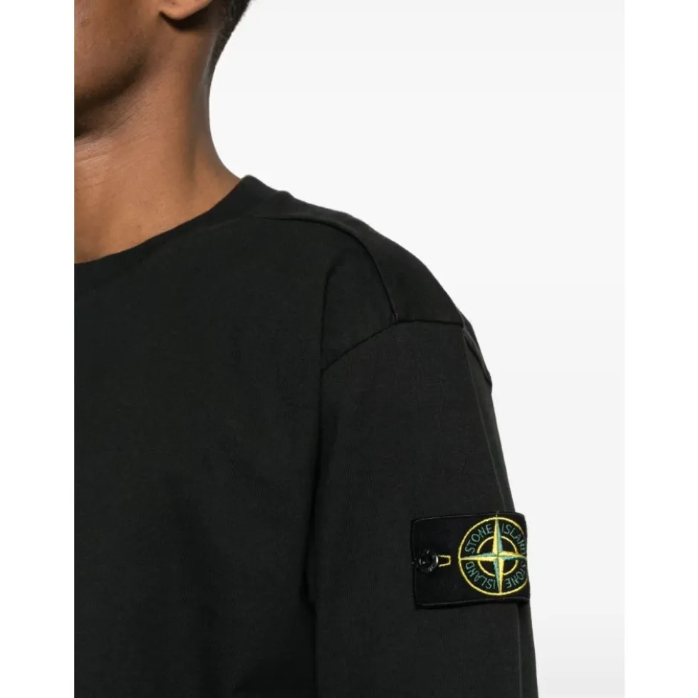 Ribstrikket Crewneck Sweatshirt