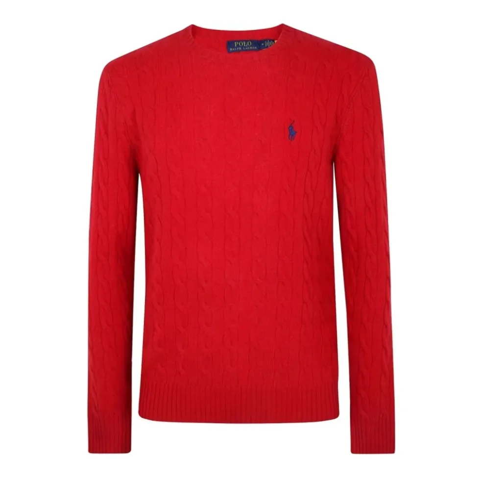 Ribstrikket Rundhalset Sweater