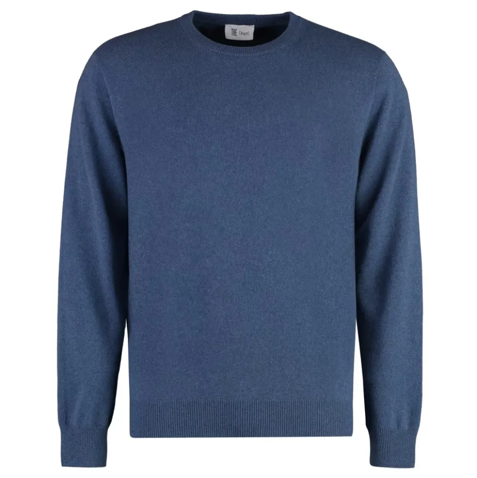 Ribstrikket Uld Kashmir Sweater