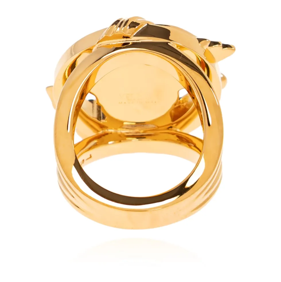 Ring med Medusa-hovedmotiv