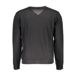 Romeo Gigli Black Wool Men Sweater