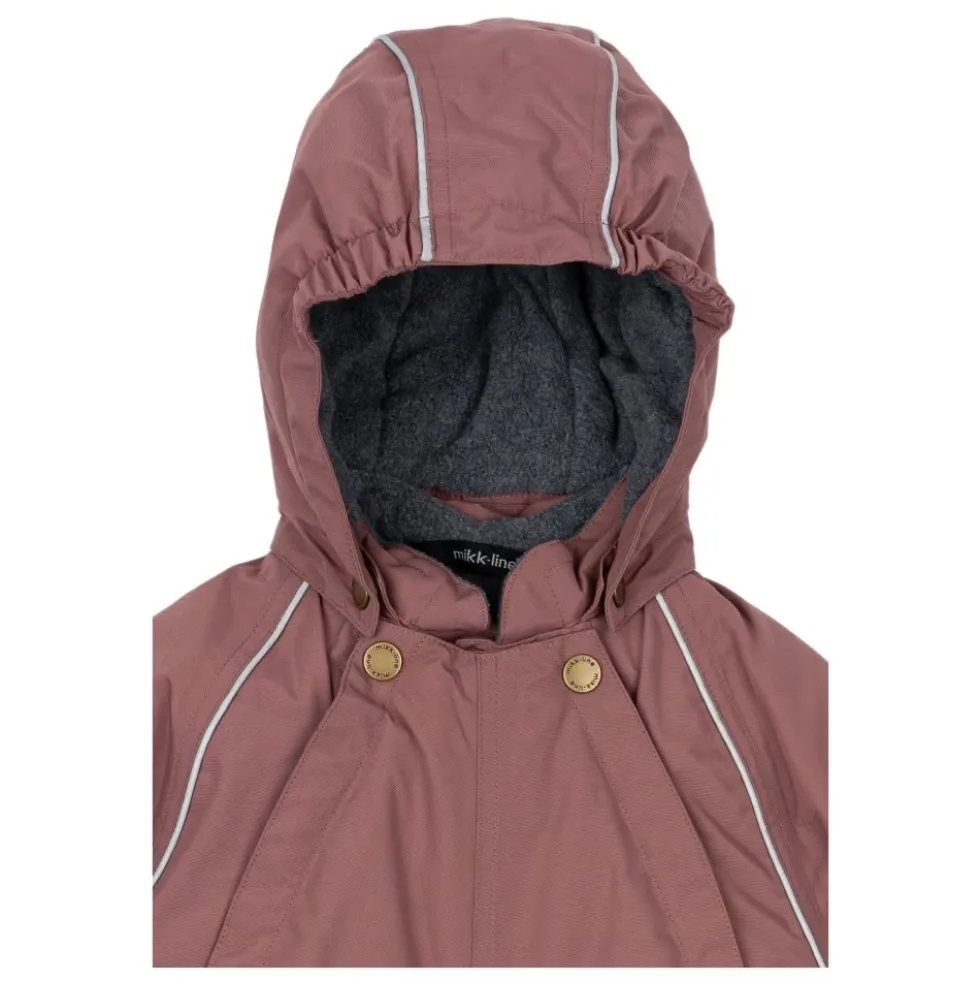 Rose Brown Nylon Baby Suit