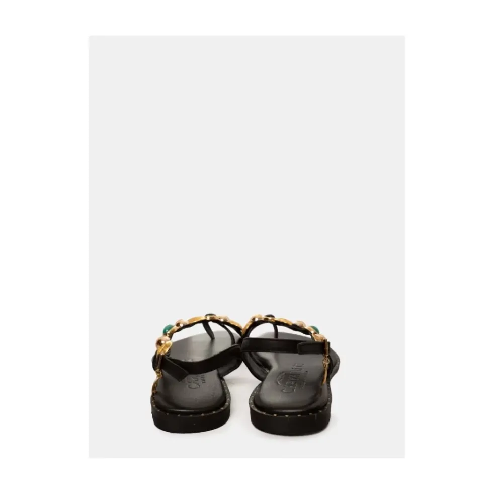 Sandalo Flat con pietre