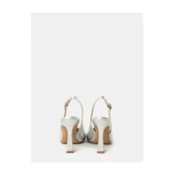 Sandalo slingback laminato