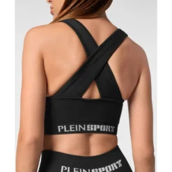 Seamless Wide Straps Sport Bra Logo