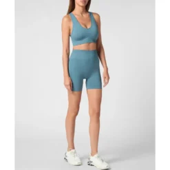 Seamless Wide Straps Sport Bra Logo
