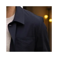 Seersucker Overshirt