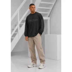 90s Langærmet T-shirt