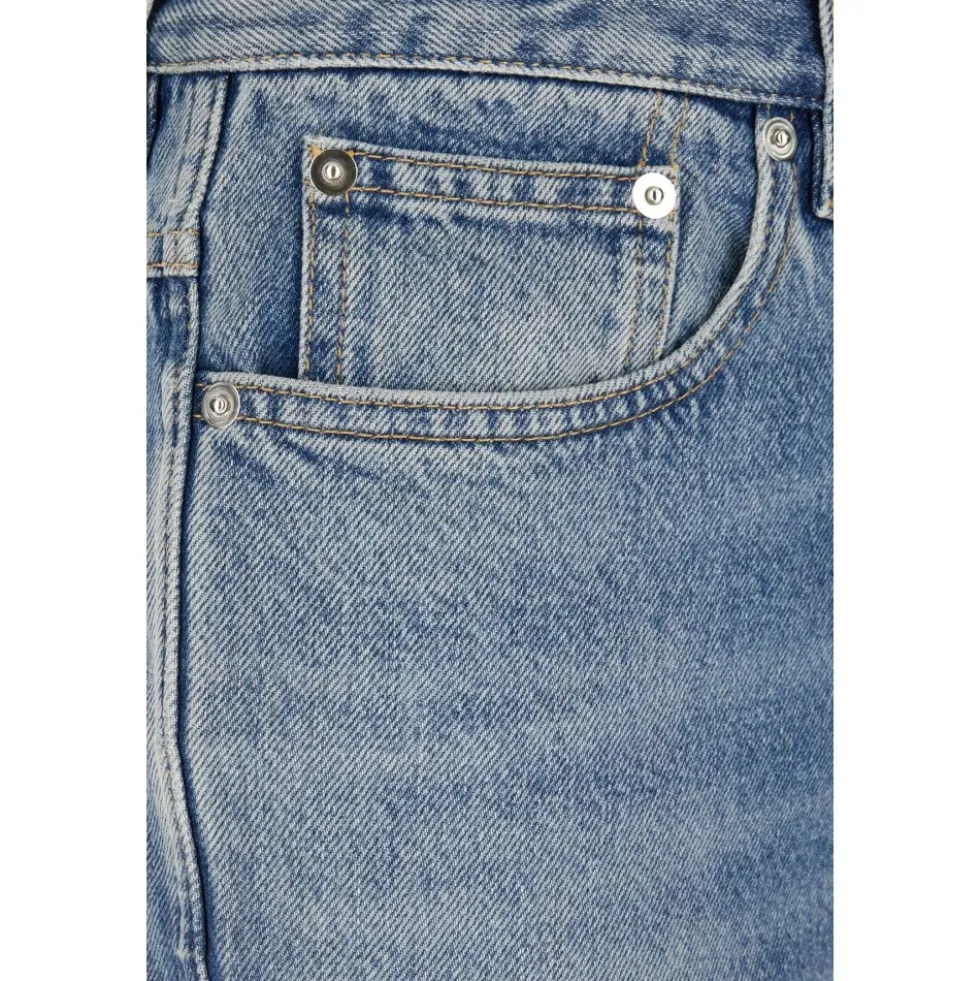 Slim fit bomuldsdenimbuks