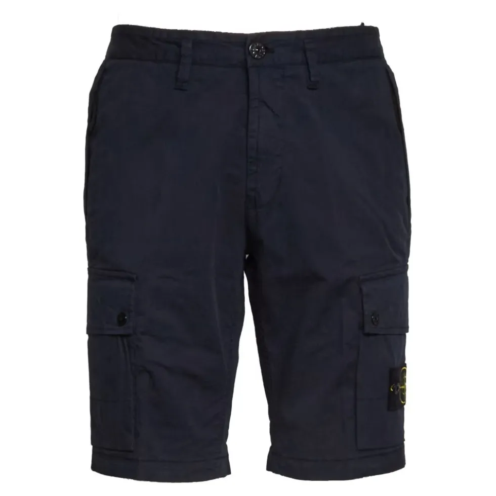 Slim-fit Cargo Bermuda Shorts