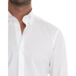 Slim Fit Casual Skjorte med Knapper