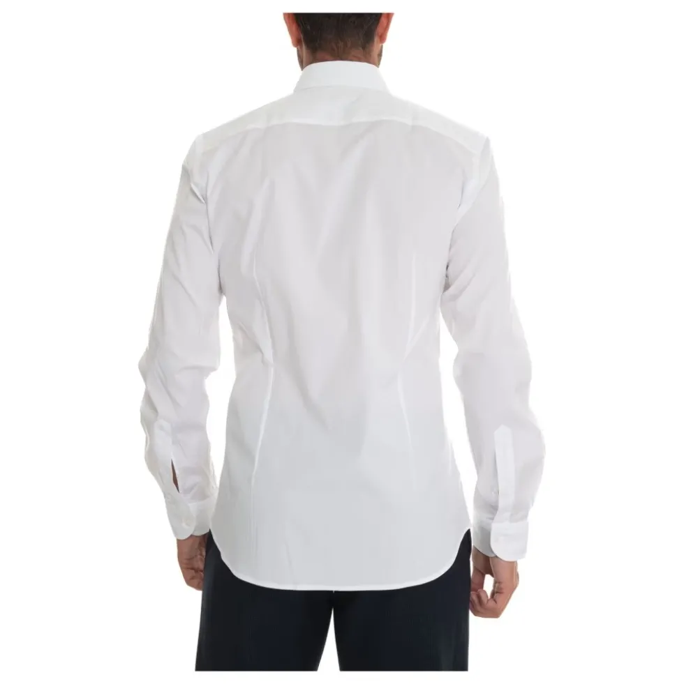 Slim Fit Casual Skjorte med Knapper