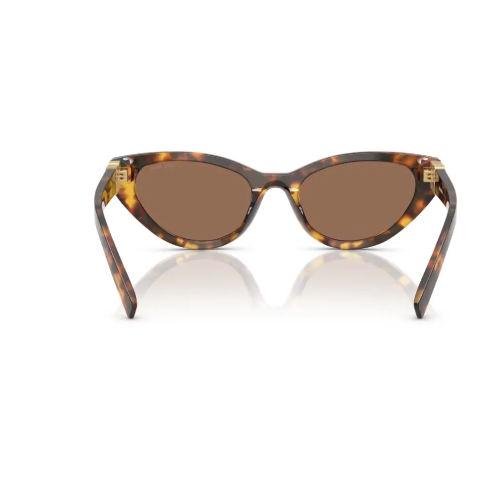 Sommerfugl Solbriller Brun Havana Blank