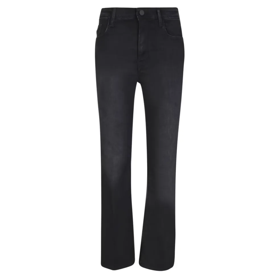 Sorte Flare Jeans Høj Talje