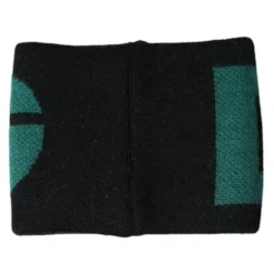 Sort Grøn Uld Logo Armbånd