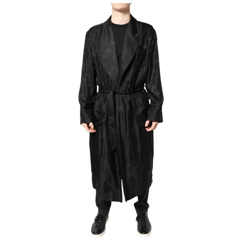 Sort Silke DG Logo Herre Wrap Jakke