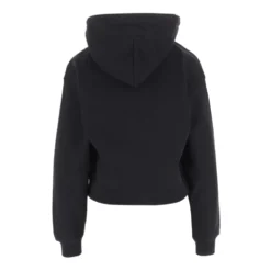 Sort Snørehætte Sweater